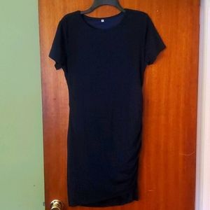 Navy t-shirt dress